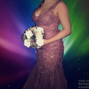 NWT Pretty Pink Size 4 Prom Dress